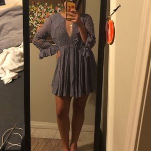 Free People Lace Tunic Dress